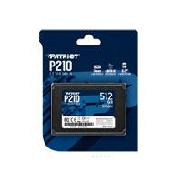 [HD-3532] UNIDAD DE ESTADO SOLIDO INTERNO PATRIOT P210 512GB 2.5 SATA LECT.520 ESCRIT.430 MBS 7MM PC LAPTOP MINIPC SIN BRACKET
